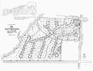 Secret Woods map