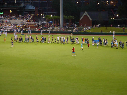 The Jacksonville Suns host Scouts in the Outfield night