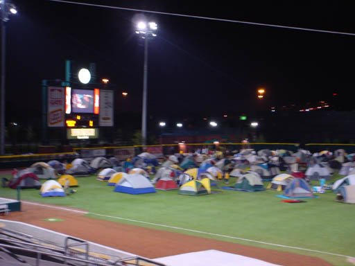 The movie wrapped up a great night of baseball and scouting