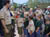 Pack 318 lines up before marching on the field